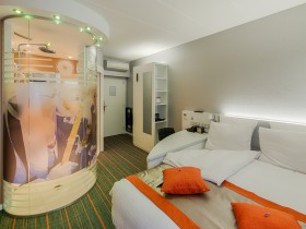 Lit et douche spectacle - Deluxe Cocoon - Schlafzimmer