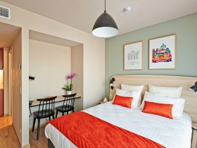 Appartement day use Bruxelles - Wohnung T2 - Schlafzimmer